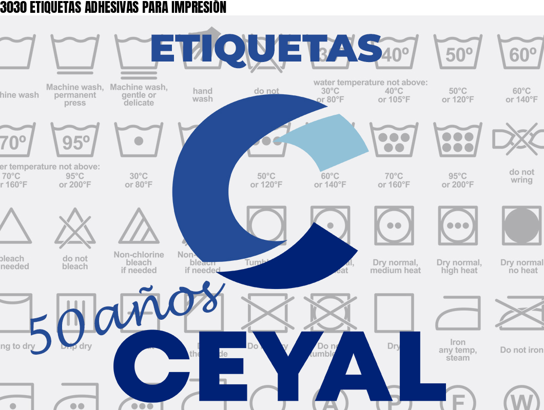 3030 ETIQUETAS ADHESIVAS PARA IMPRESIÓN