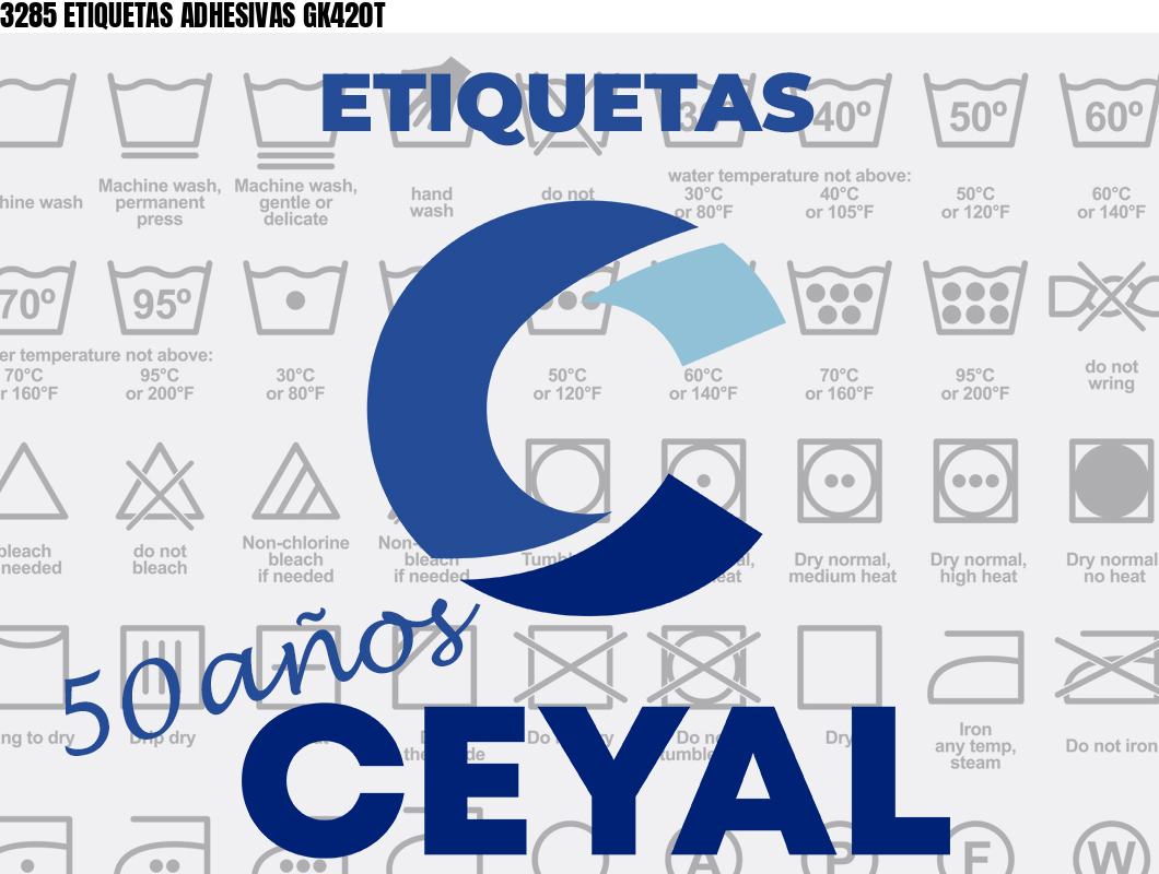 3285 ETIQUETAS ADHESIVAS GK420T