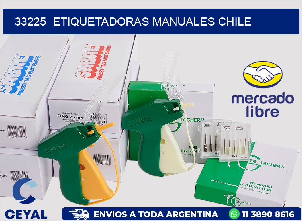 33225 ETIQUETADORAS MANUALES CHILE
