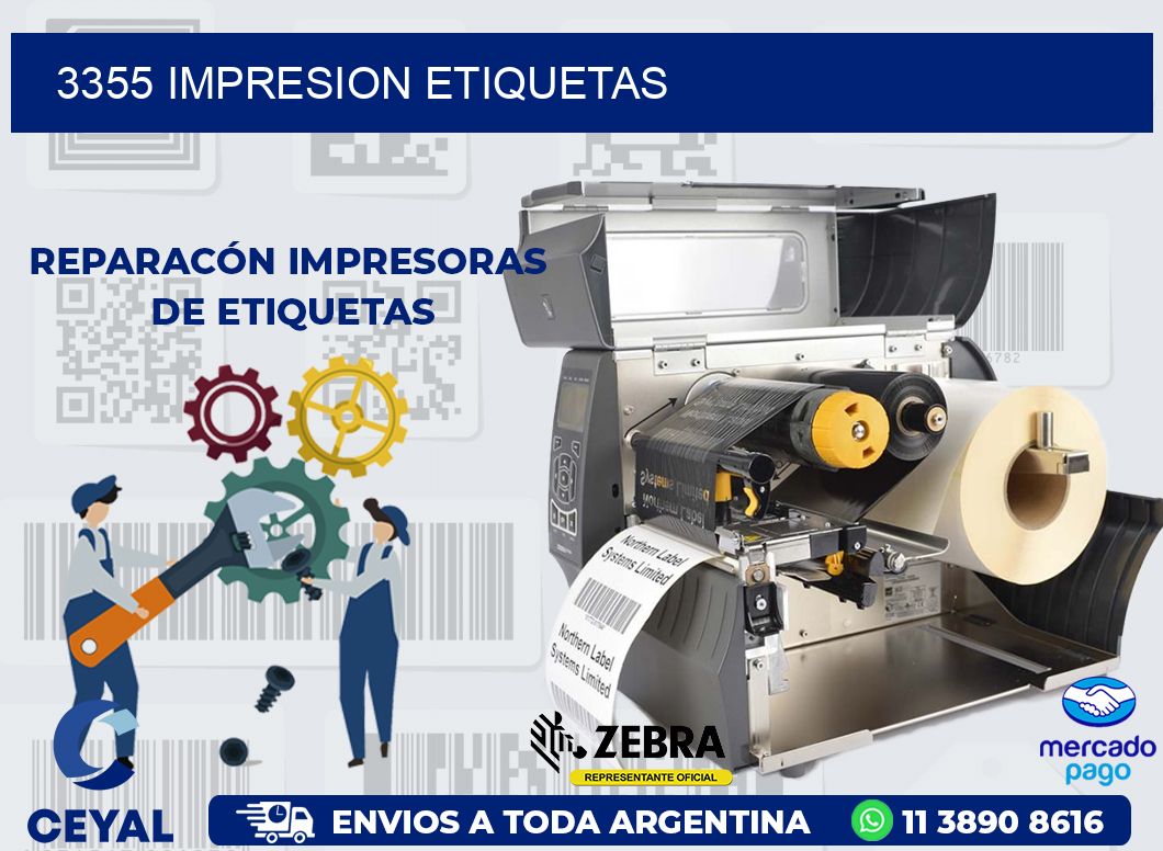 3355 IMPRESION ETIQUETAS