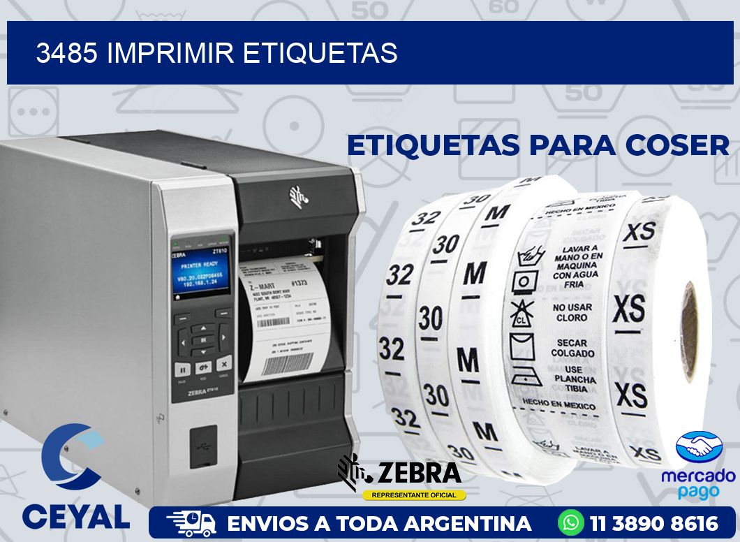 3485 IMPRIMIR ETIQUETAS
