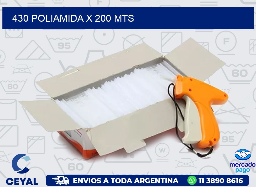 430 POLIAMIDA X 200 MTS