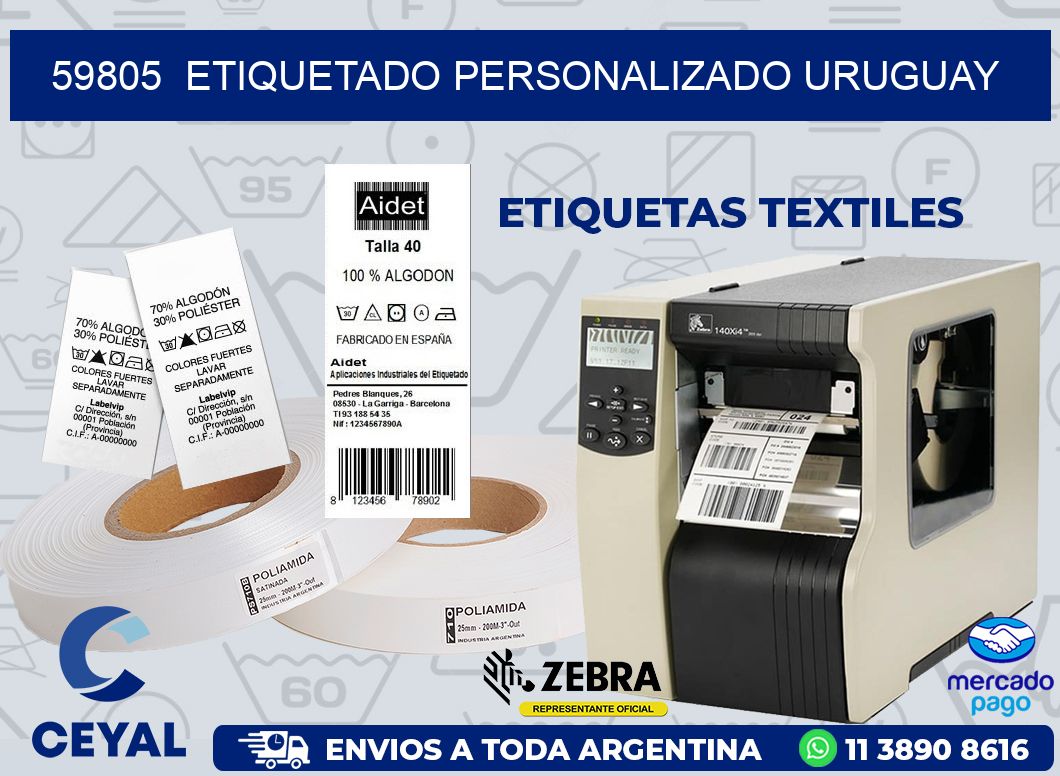 59805  ETIQUETADO PERSONALIZADO URUGUAY