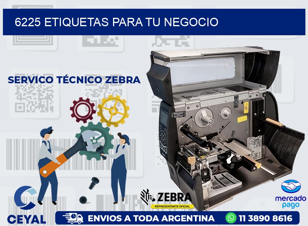 6225 ETIQUETAS PARA TU NEGOCIO