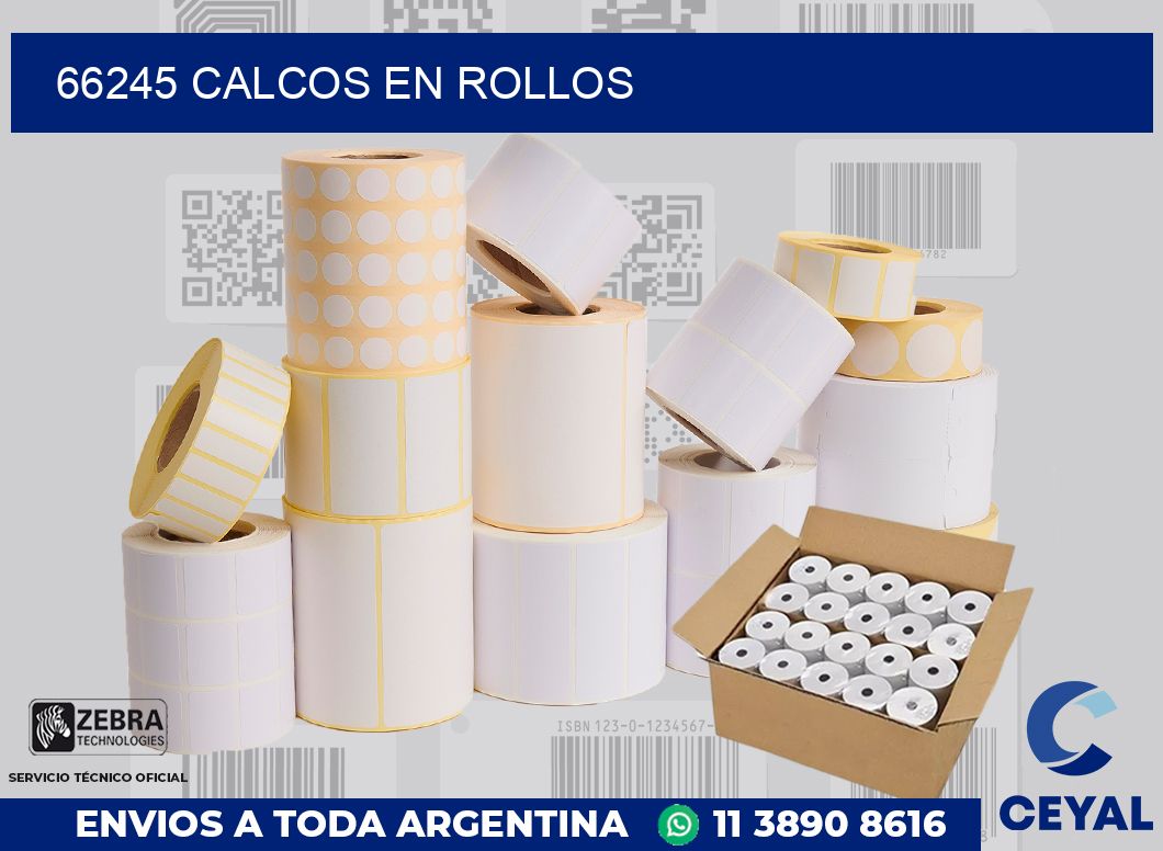 66245 CALCOS EN ROLLOS