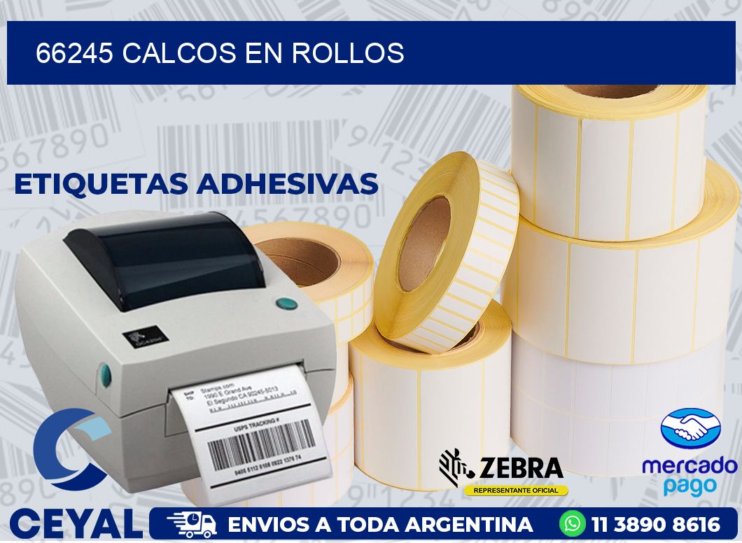 66245 CALCOS EN ROLLOS