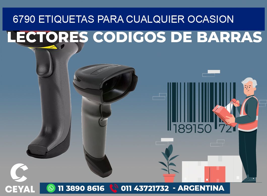 6790 ETIQUETAS PARA CUALQUIER OCASION