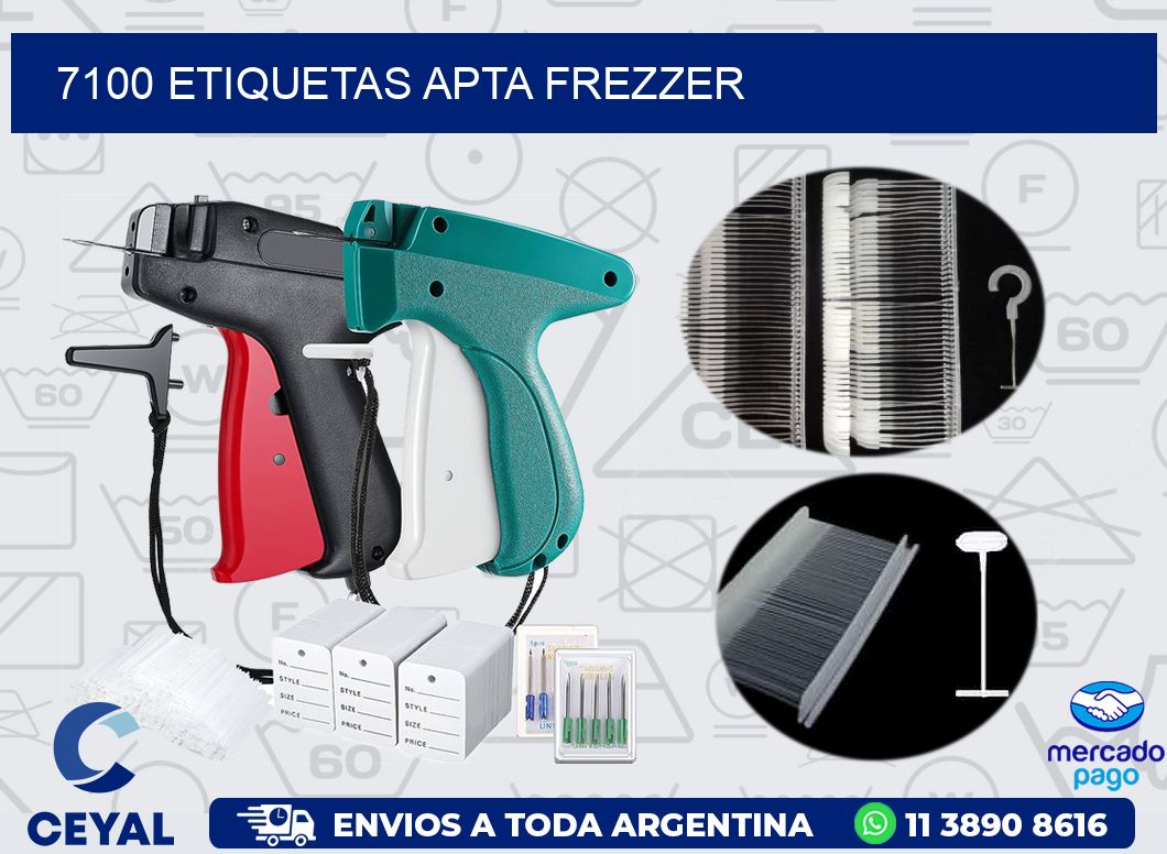 7100 ETIQUETAS APTA FREZZER