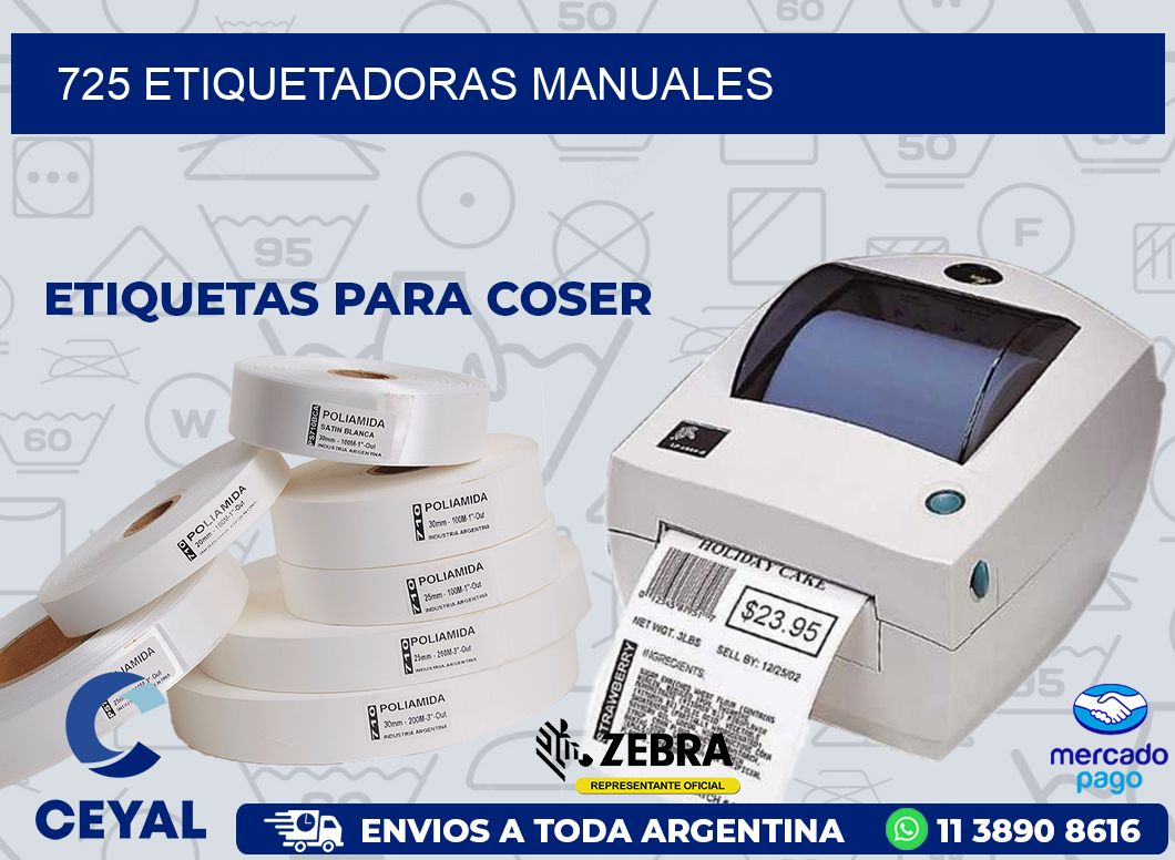 725 ETIQUETADORAS MANUALES