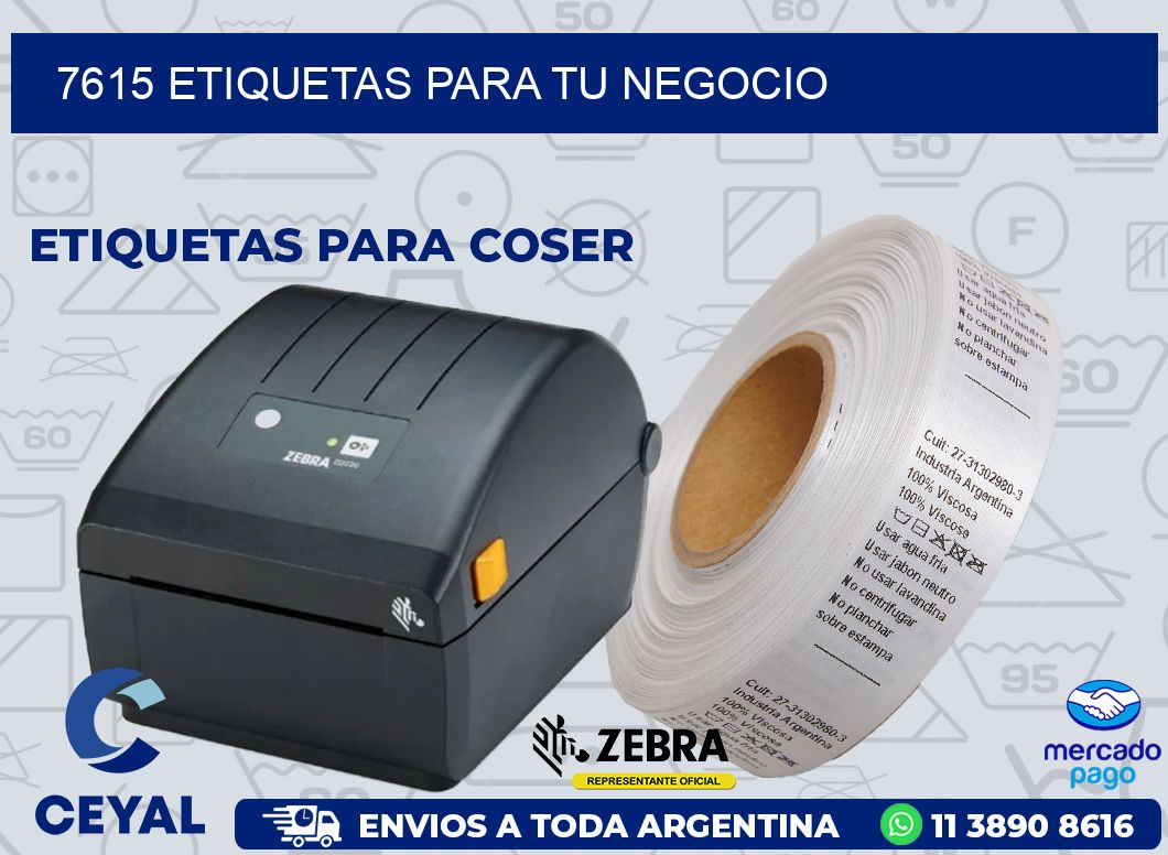 7615 ETIQUETAS PARA TU NEGOCIO