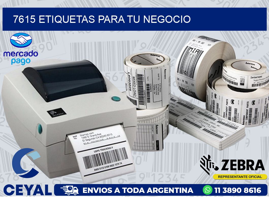7615 ETIQUETAS PARA TU NEGOCIO