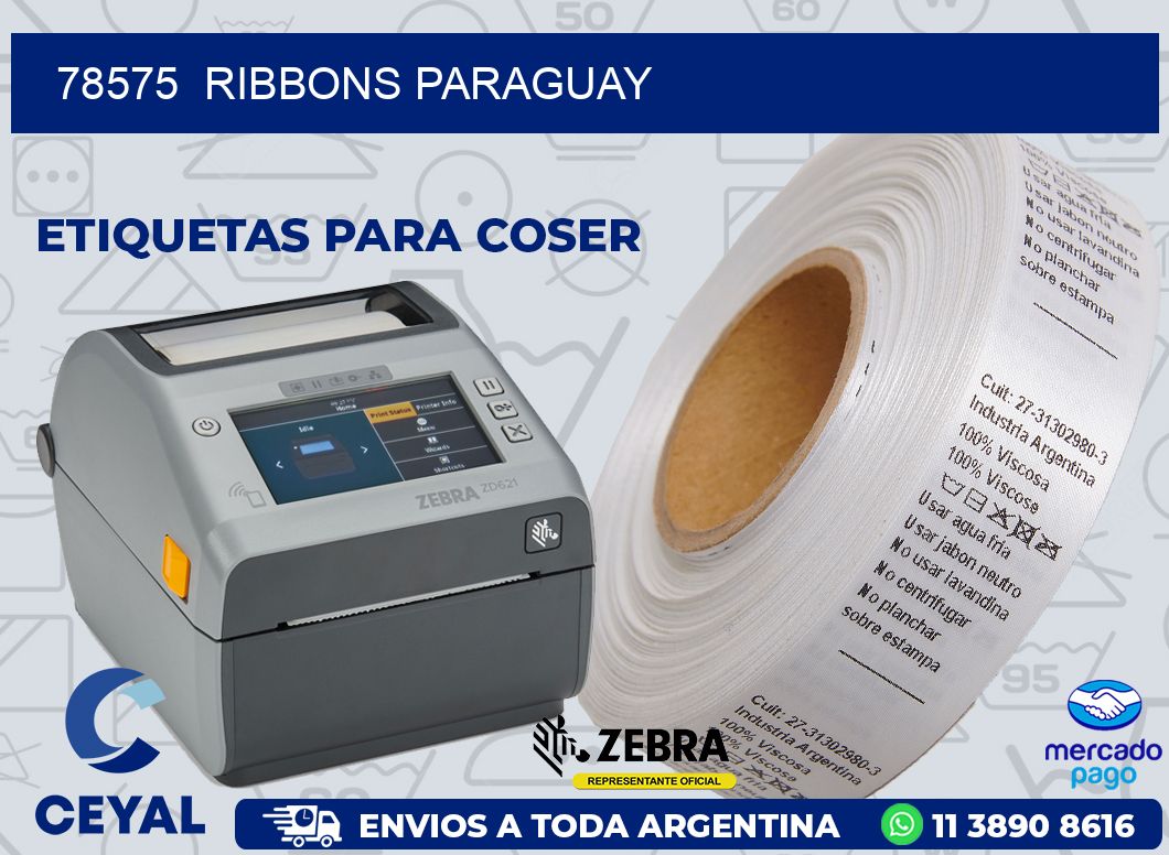 78575  RIBBONS PARAGUAY