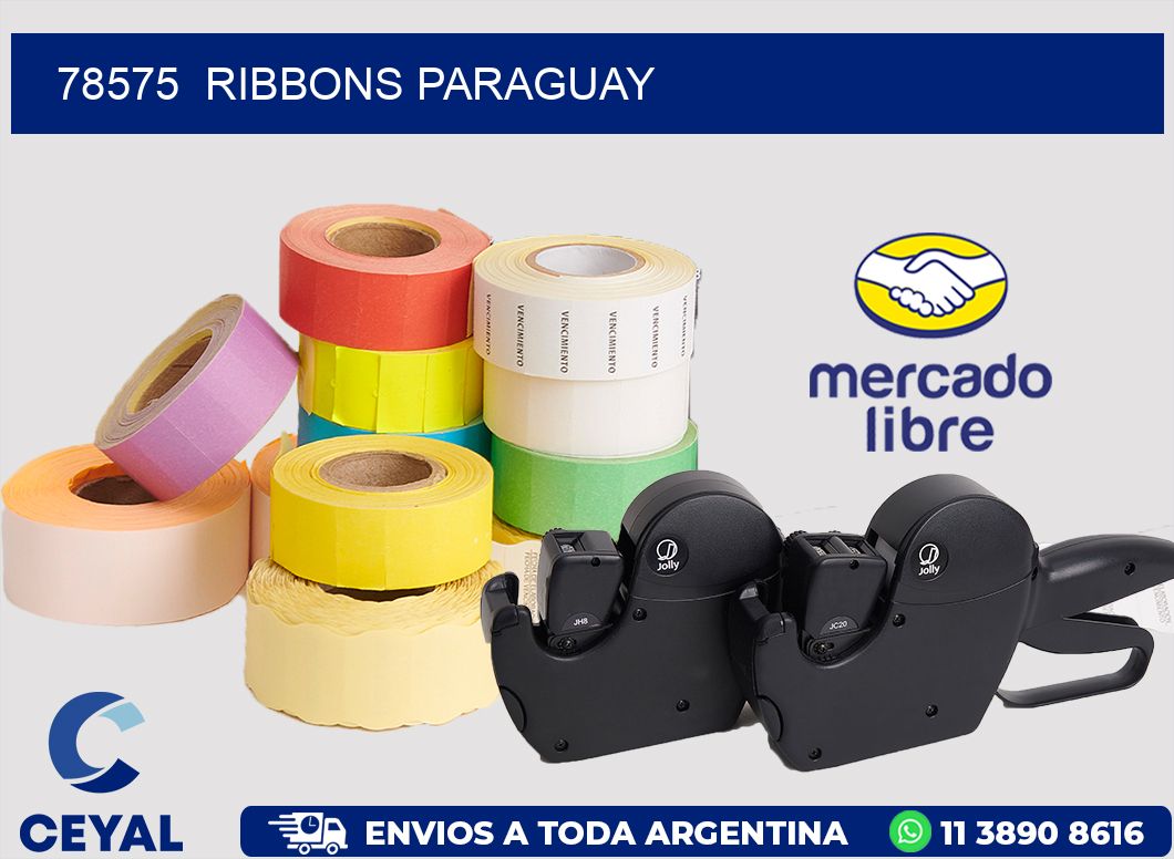 78575  RIBBONS PARAGUAY