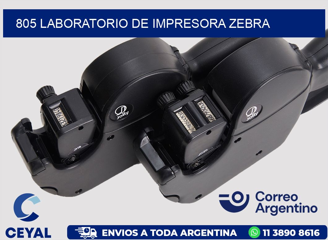 805 LABORATORIO DE IMPRESORA ZEBRA