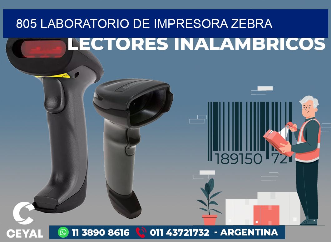 805 LABORATORIO DE IMPRESORA ZEBRA