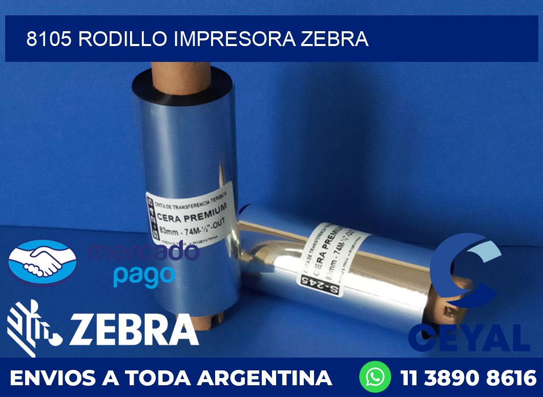 8105 RODILLO IMPRESORA ZEBRA