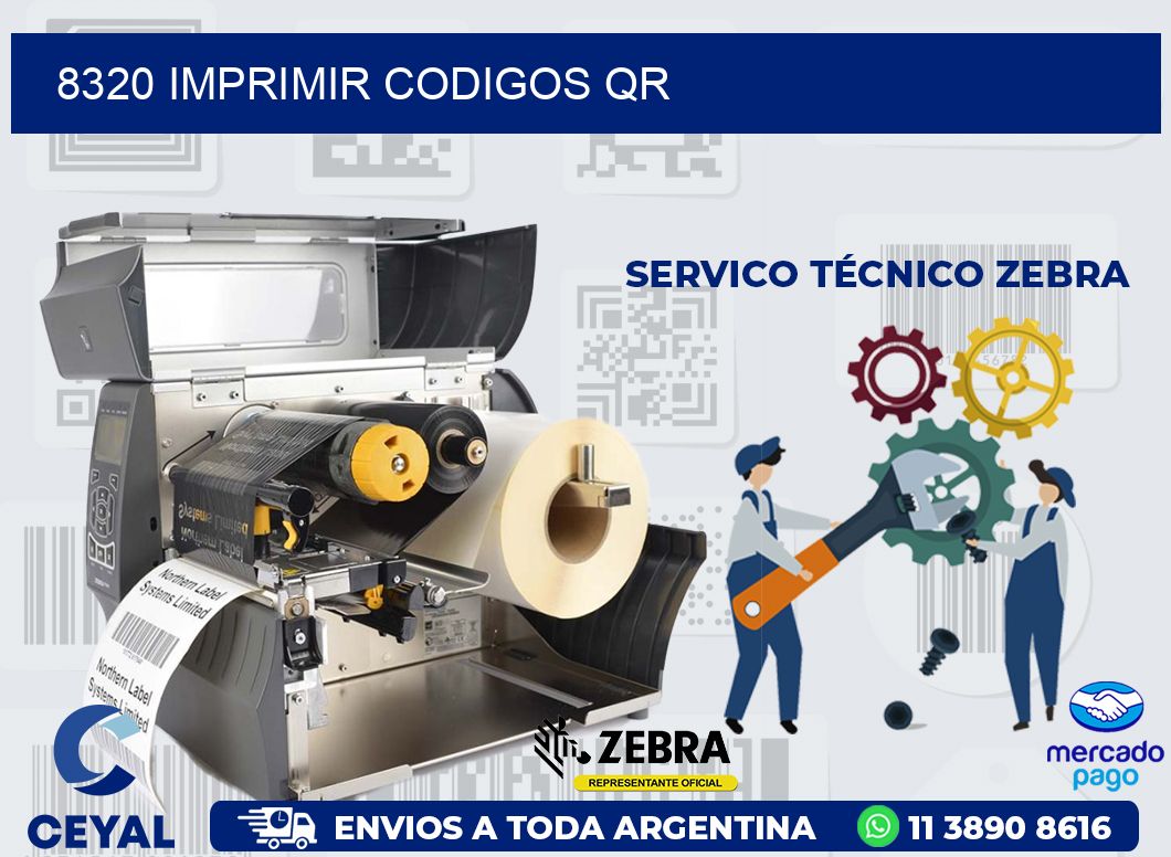 8320 IMPRIMIR CODIGOS QR