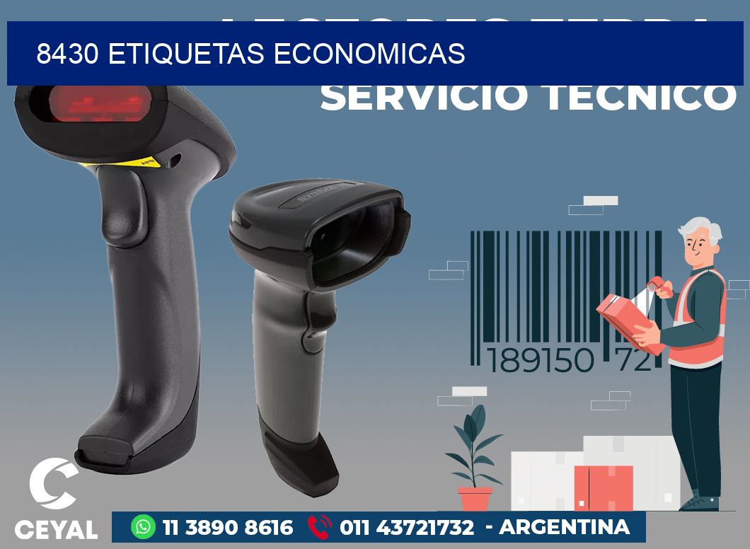 8430 ETIQUETAS ECONOMICAS