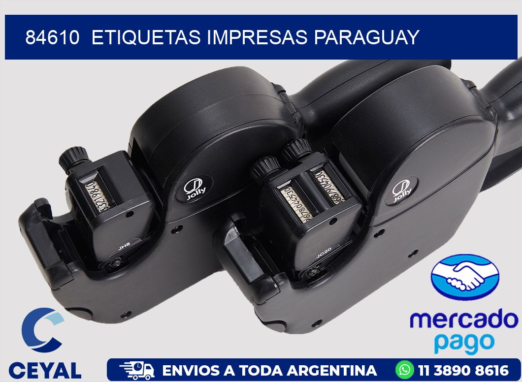 84610 ETIQUETAS IMPRESAS PARAGUAY