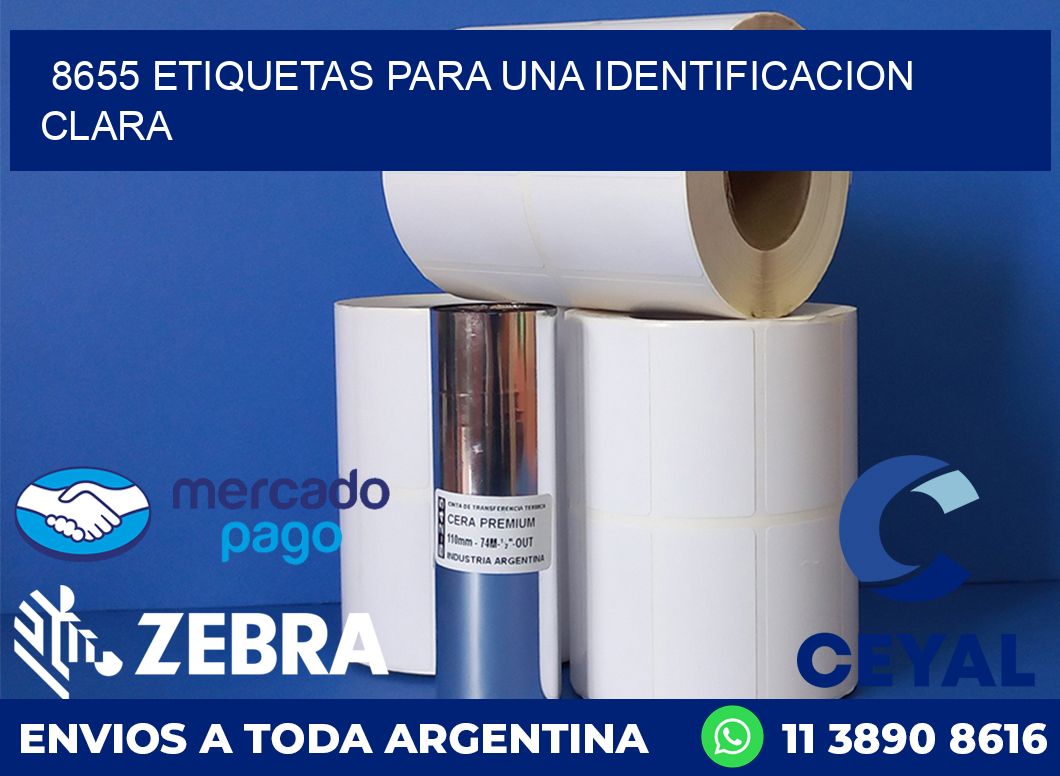 8655 ETIQUETAS PARA UNA IDENTIFICACION CLARA