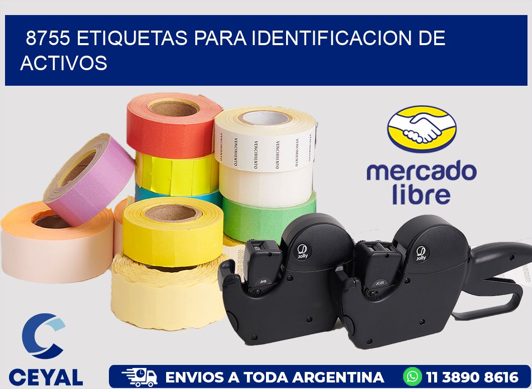 8755 ETIQUETAS PARA IDENTIFICACION DE ACTIVOS