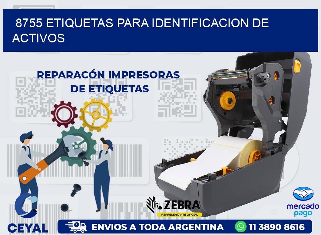 8755 ETIQUETAS PARA IDENTIFICACION DE ACTIVOS