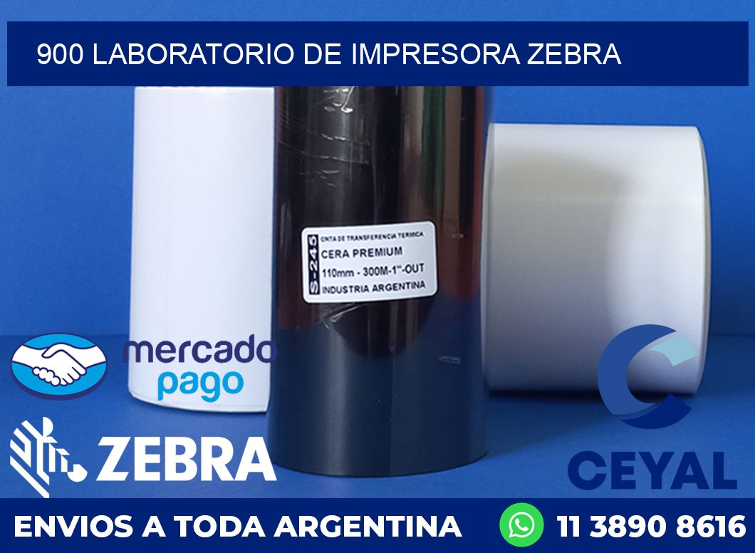 900 LABORATORIO DE IMPRESORA ZEBRA