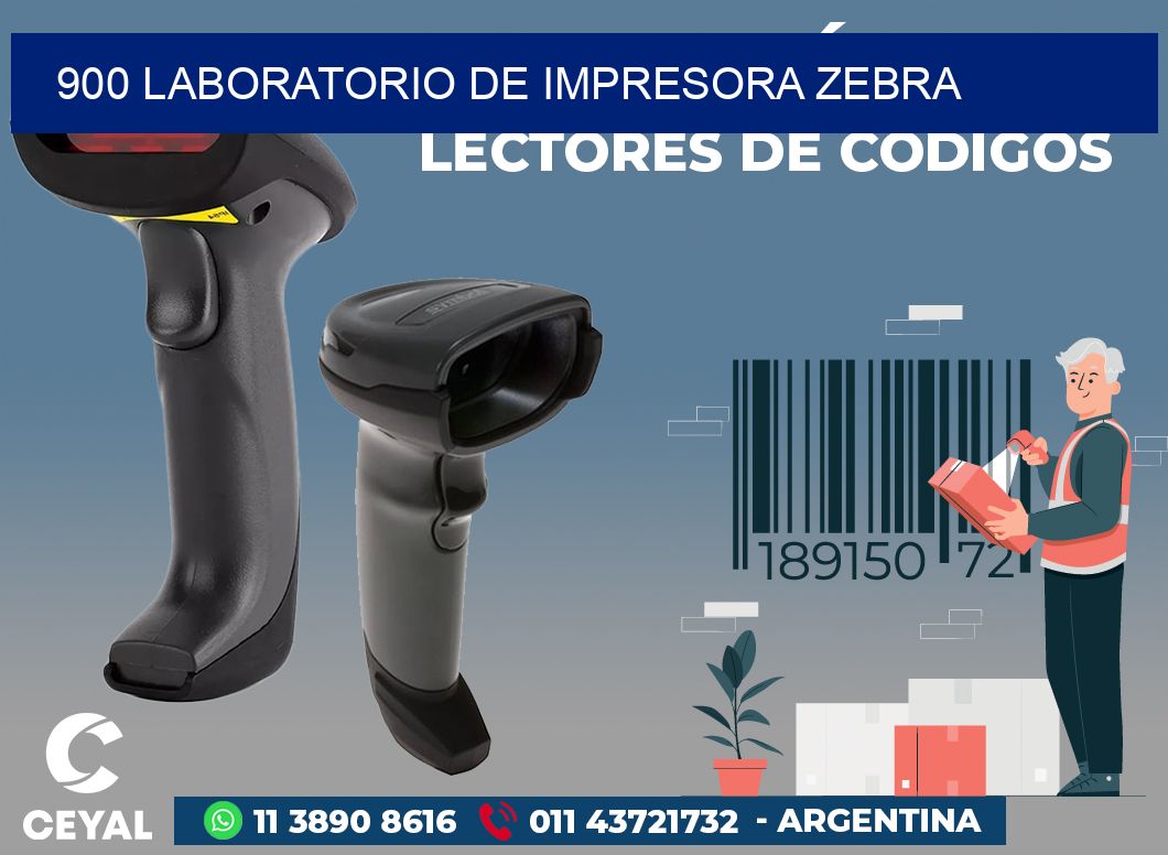 900 LABORATORIO DE IMPRESORA ZEBRA