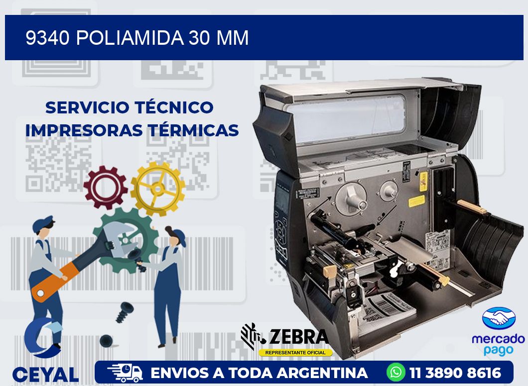 9340 POLIAMIDA 30 MM