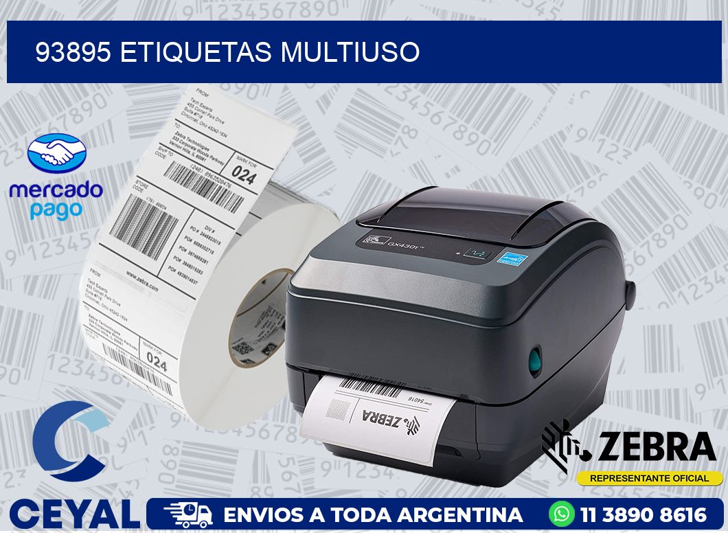 93895 ETIQUETAS MULTIUSO