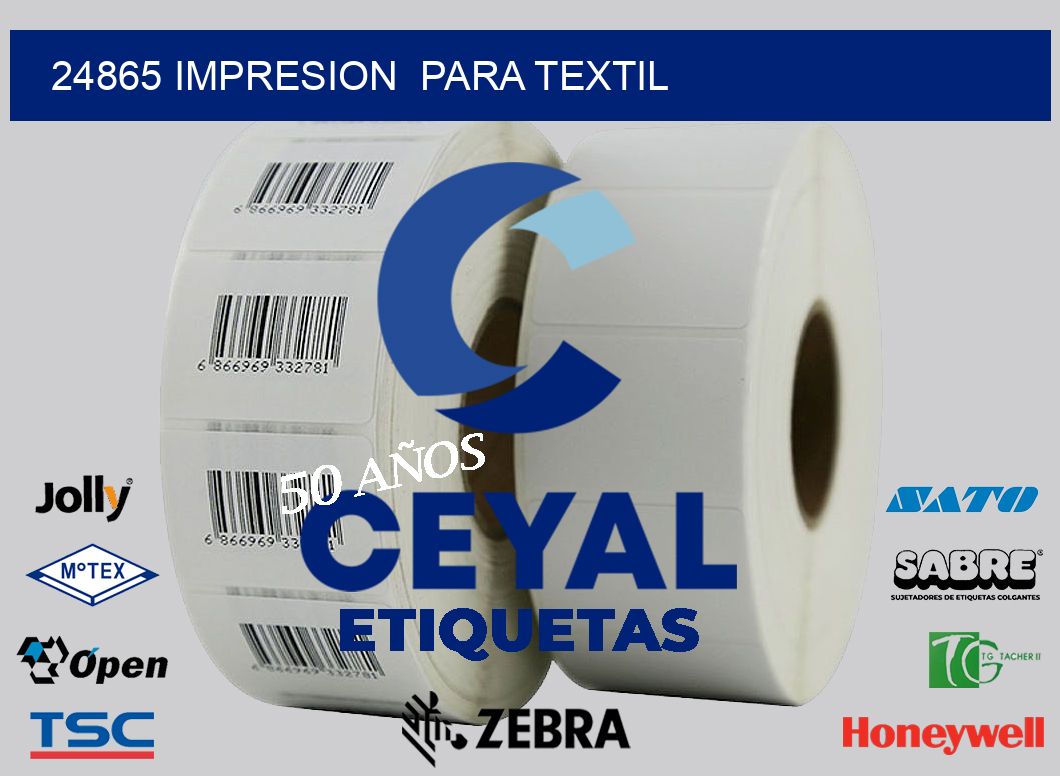 24865 impresion  para textil