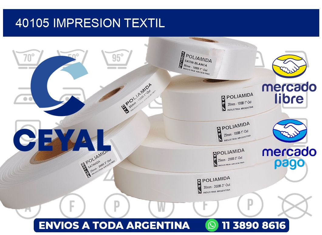 40105 IMPRESION TEXTIL