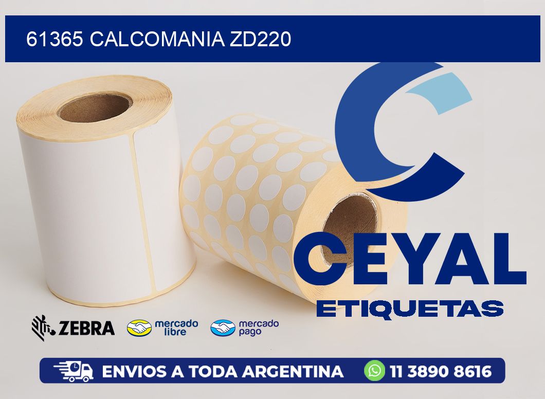 61365 CALCOMANIA ZD220