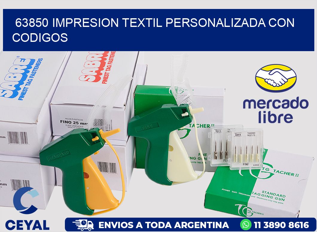 63850 IMPRESION TEXTIL PERSONALIZADA CON CODIGOS