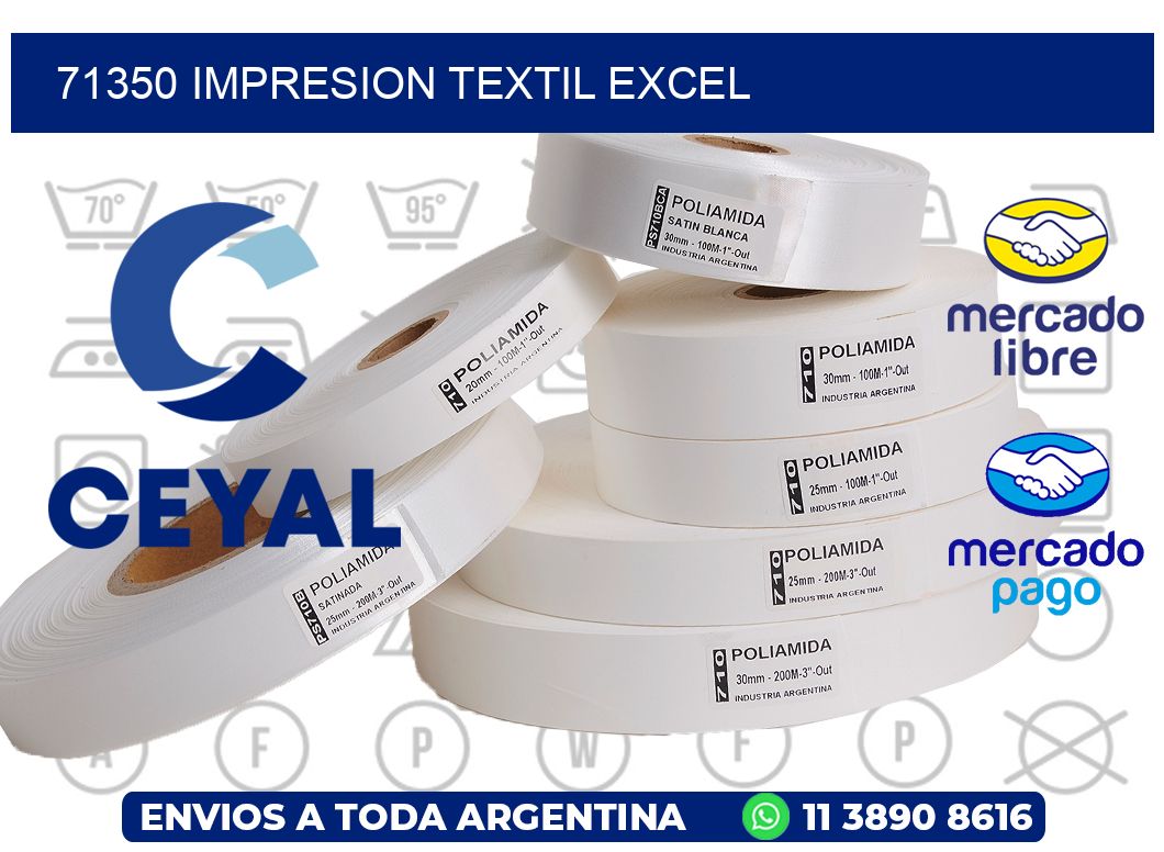 71350 IMPRESION TEXTIL EXCEL
