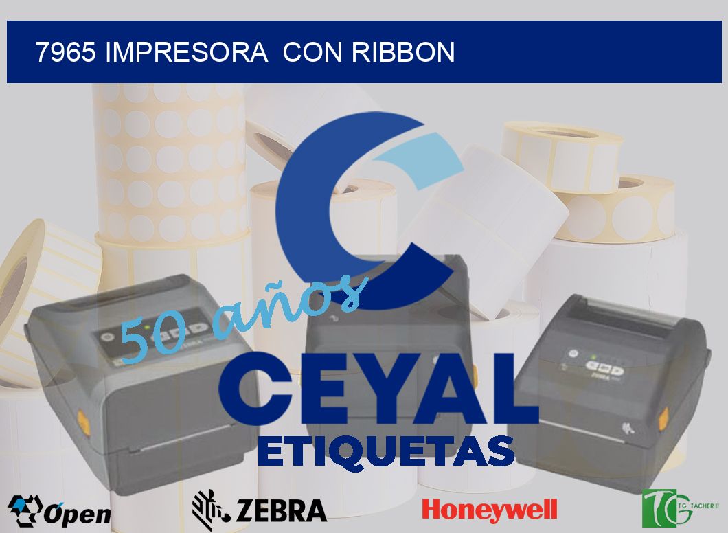 7965 impresora  con ribbon
