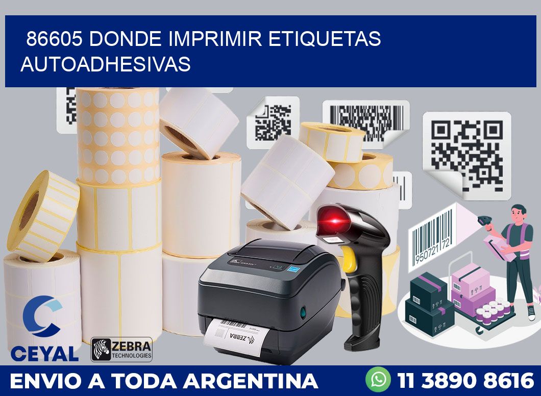 86605 DONDE IMPRIMIR ETIQUETAS AUTOADHESIVAS