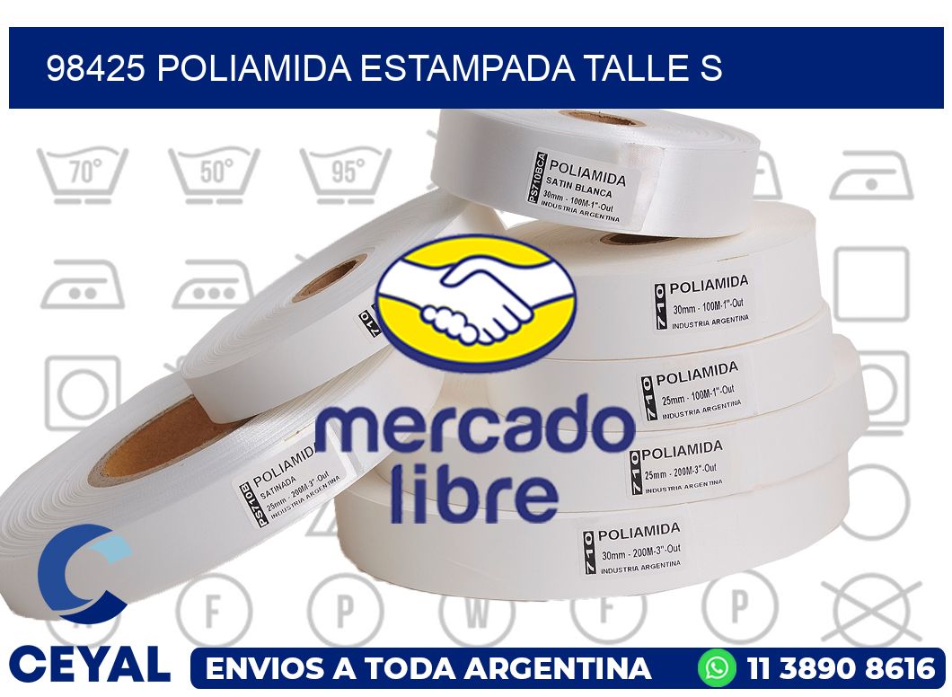 98425 POLIAMIDA ESTAMPADA TALLE S