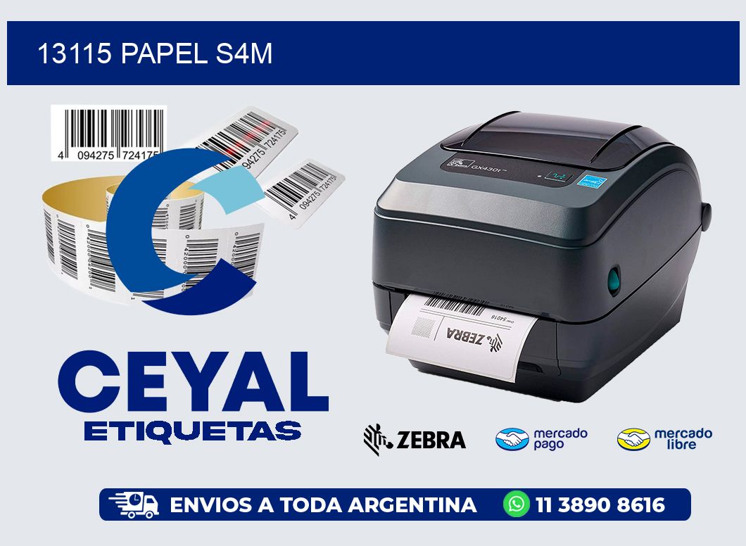 13115 PAPEL S4M