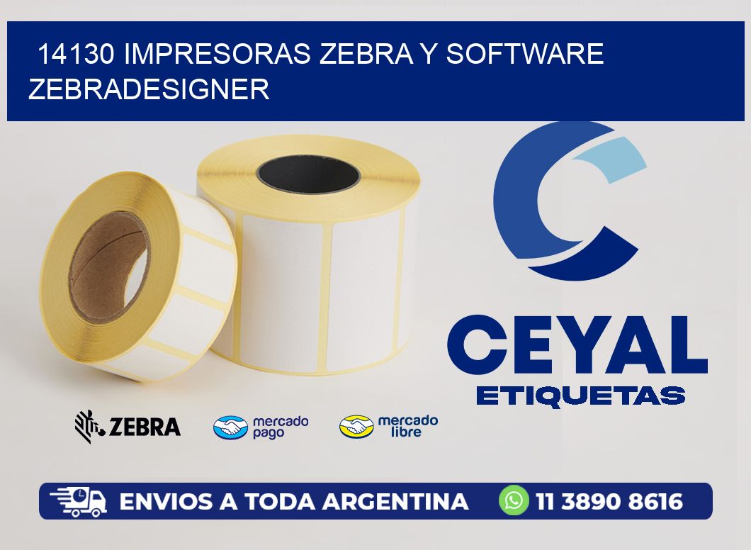 14130 Impresoras Zebra y Software zebradesigner