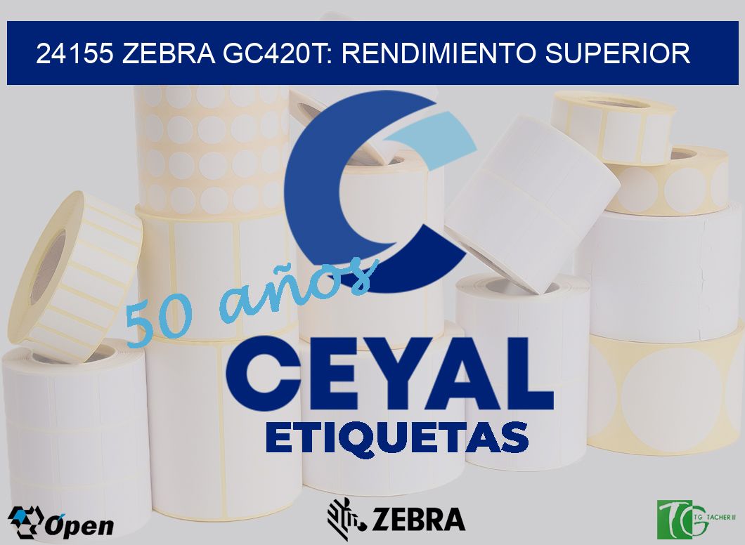 24155 Zebra GC420T: Rendimiento Superior