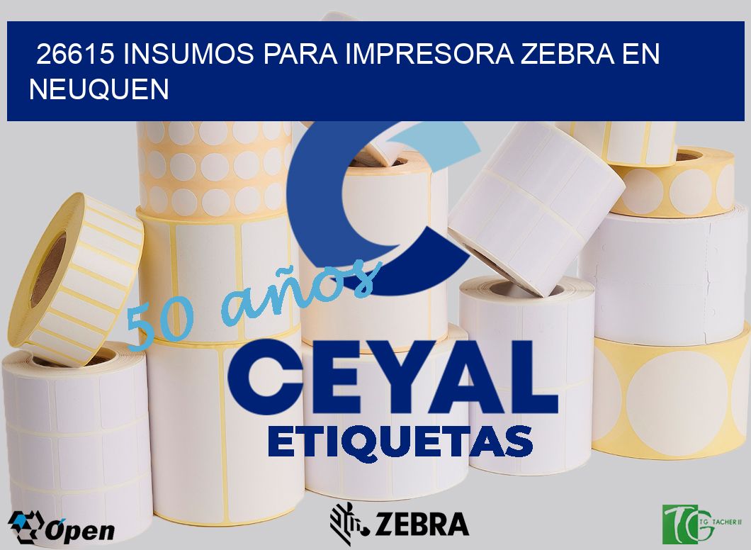 26615 INSUMOS PARA IMPRESORA ZEBRA EN NEUQUEN