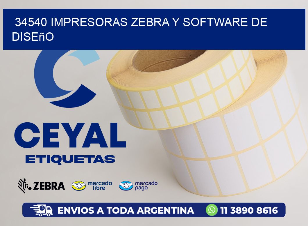 34540 Impresoras Zebra y Software de Diseño