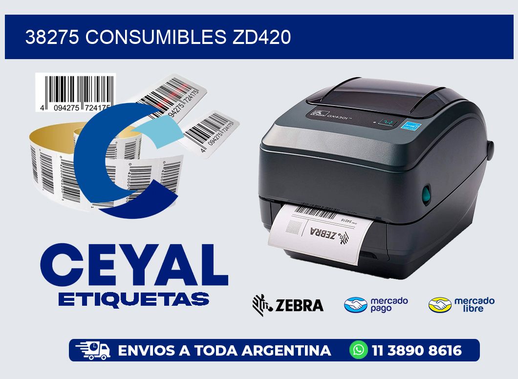 38275 CONSUMIBLES ZD420