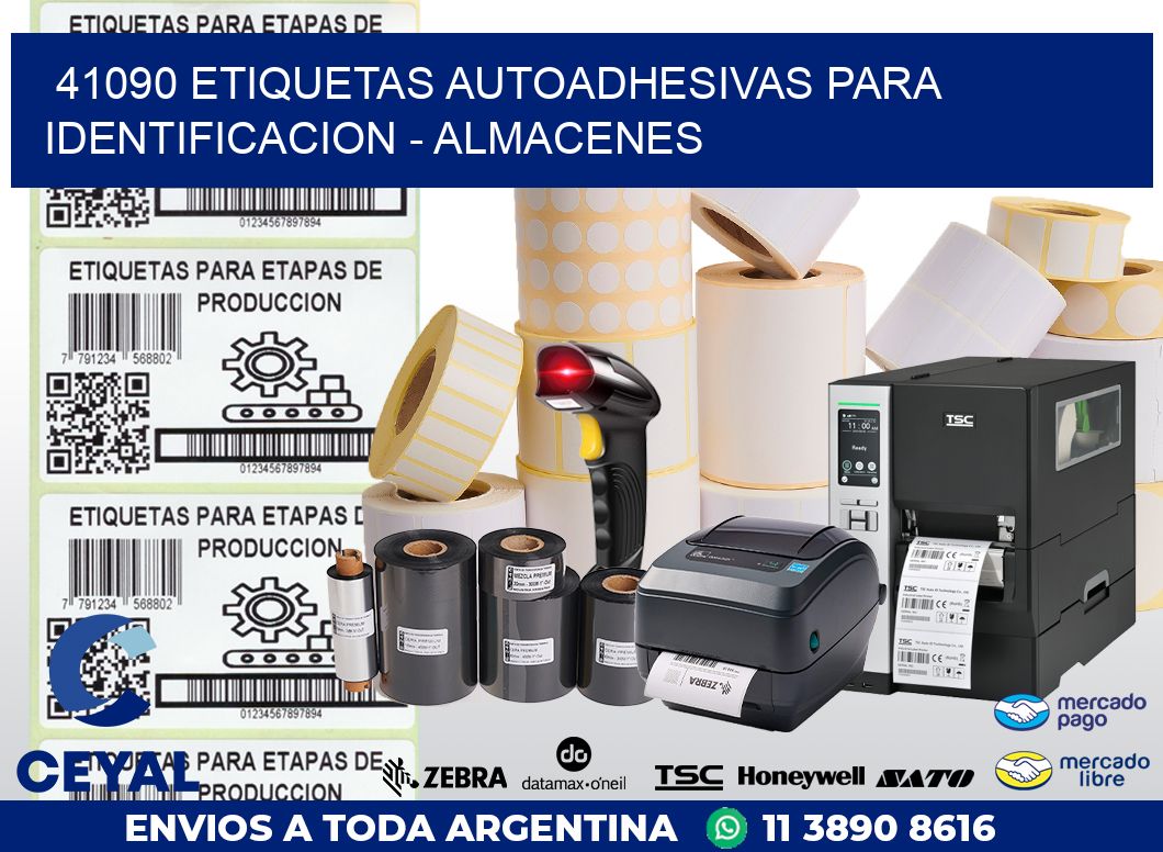 41090 ETIQUETAS AUTOADHESIVAS PARA IDENTIFICACION – ALMACENES