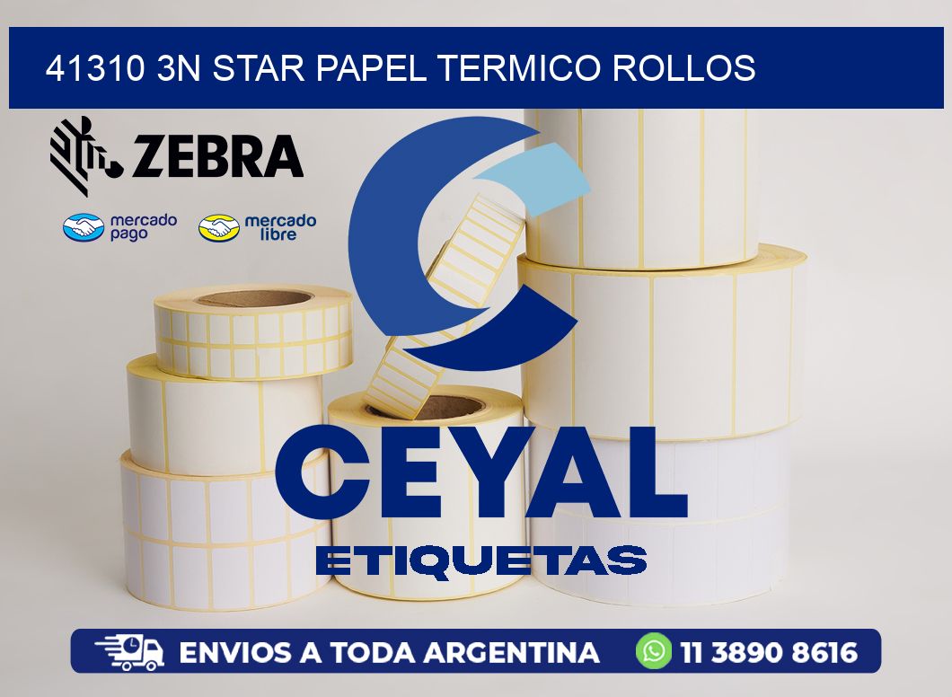 41310 3N STAR PAPEL TERMICO ROLLOS