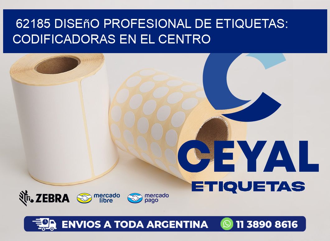 62185 Diseño Profesional de Etiquetas: Codificadoras en el Centro