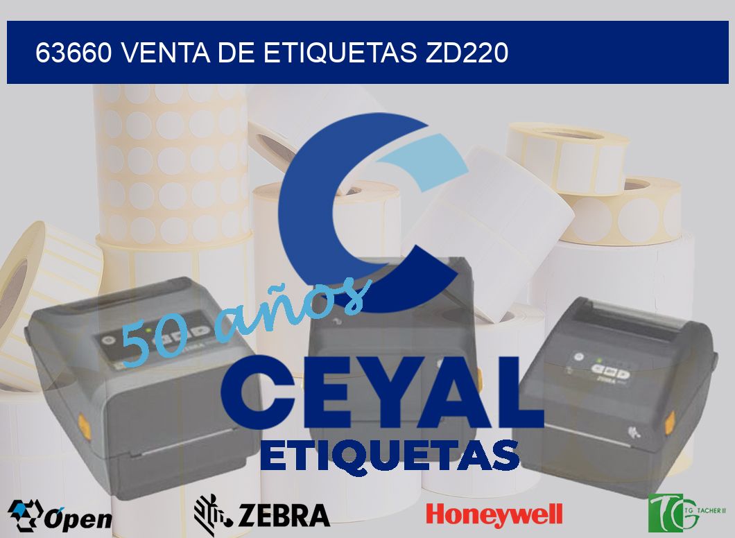63660 VENTA DE ETIQUETAS ZD220