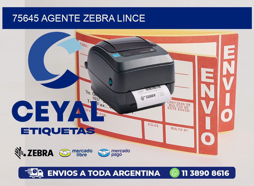 75645 AGENTE ZEBRA LINCE