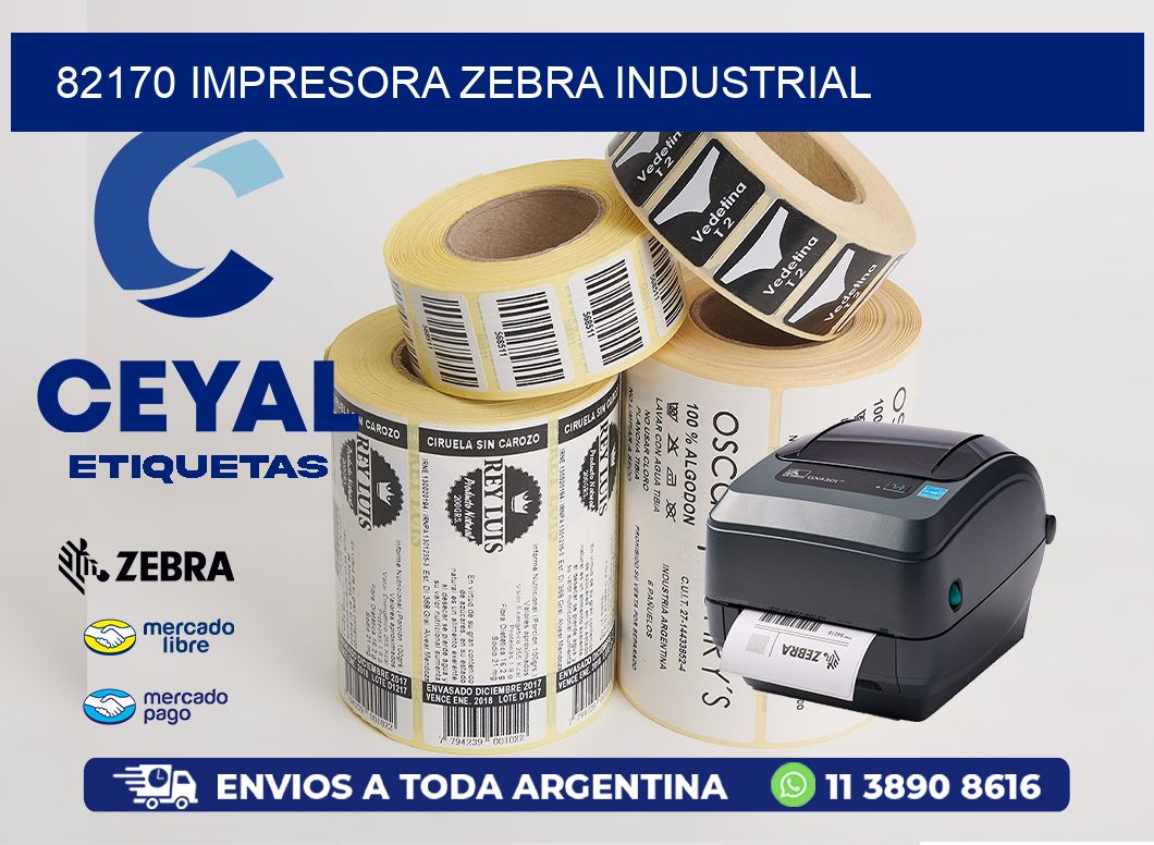 82170 IMPRESORA ZEBRA INDUSTRIAL